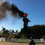 Big Tex is destroyed by fire Oct. 19, 2012