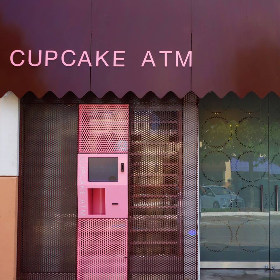 Sprinkles Cupcakes ATM (from the Sprinkles Facebook page)