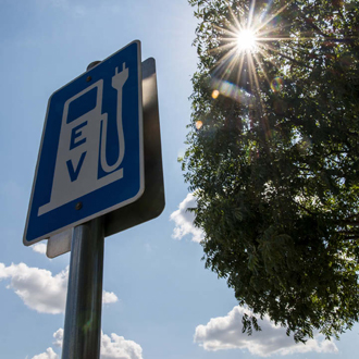 Electric car charging station Photo by Danny Fulgencio