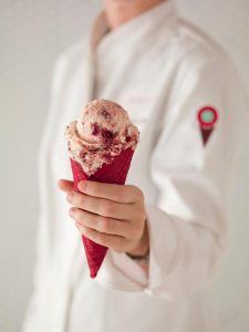 Red velvet ice cream: photo courtesy of Sprinkles Ice Cream Facebook. 
