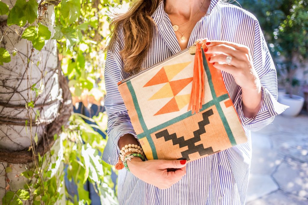 Handmade bag from Gaia Empowered Women: Photo by Jennifer Shertzer