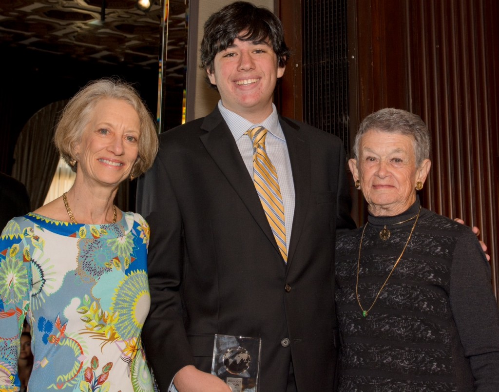 Galant at the Helen Diller Family Foundation awards ceremony. 