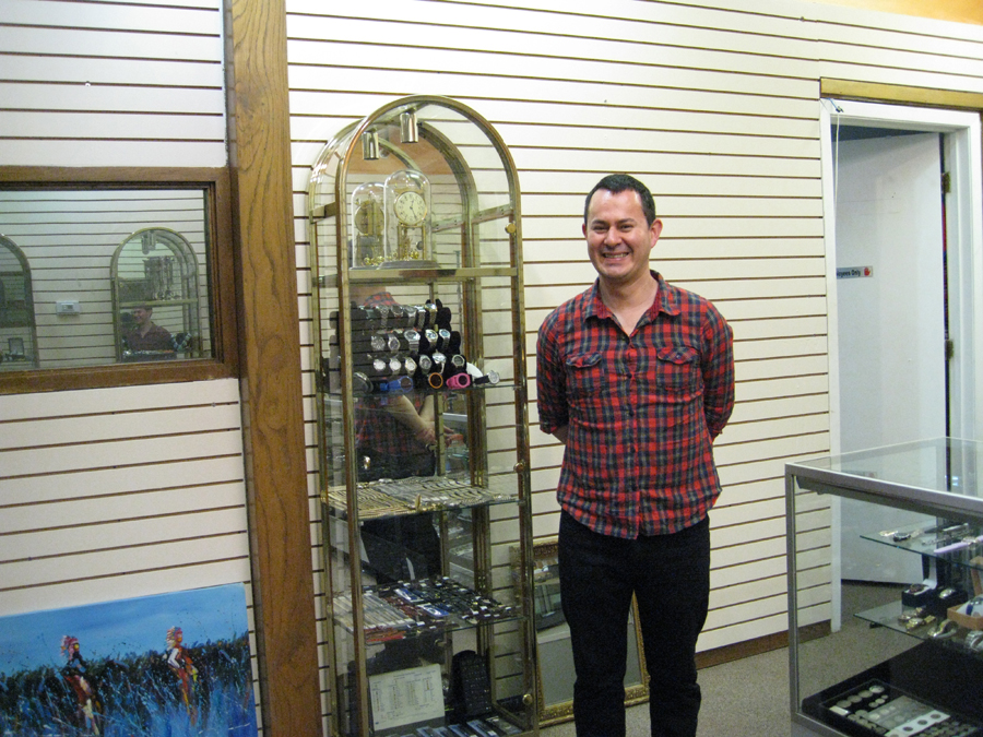 Al Momentum, owner of the new jewelry repair shop in Preston Royal Southwest. 