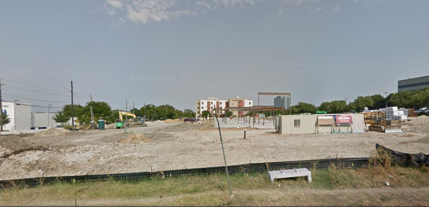 The vacant lot at 10370 N. Central Expressway may soon be a hotel. (Photo from Google maps)