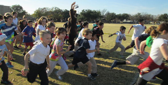 DeGoyler partnered with the North Texas Food Bank for its annual Jingle Bell run-a-thon