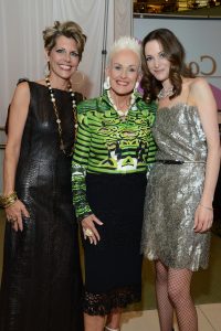 Dawn Mellon and Barbara Daseke (left)   named DFW Style Daily’s Best Dressed 2013 pose with Lisa Petty (right)