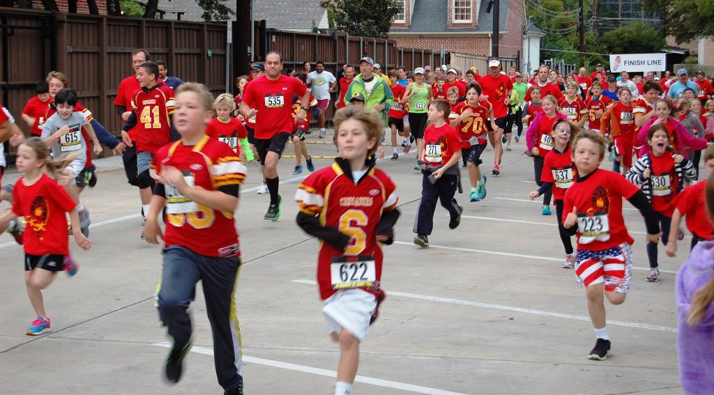 Christ the King students took to the streets for the 2nd annual Christ the King 5k