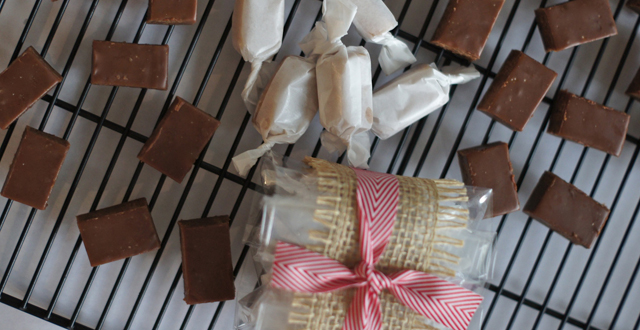 Chocolate caramels: Kristen Massad