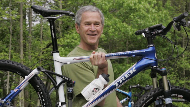 Former president George W. Bush via cbsnews.com