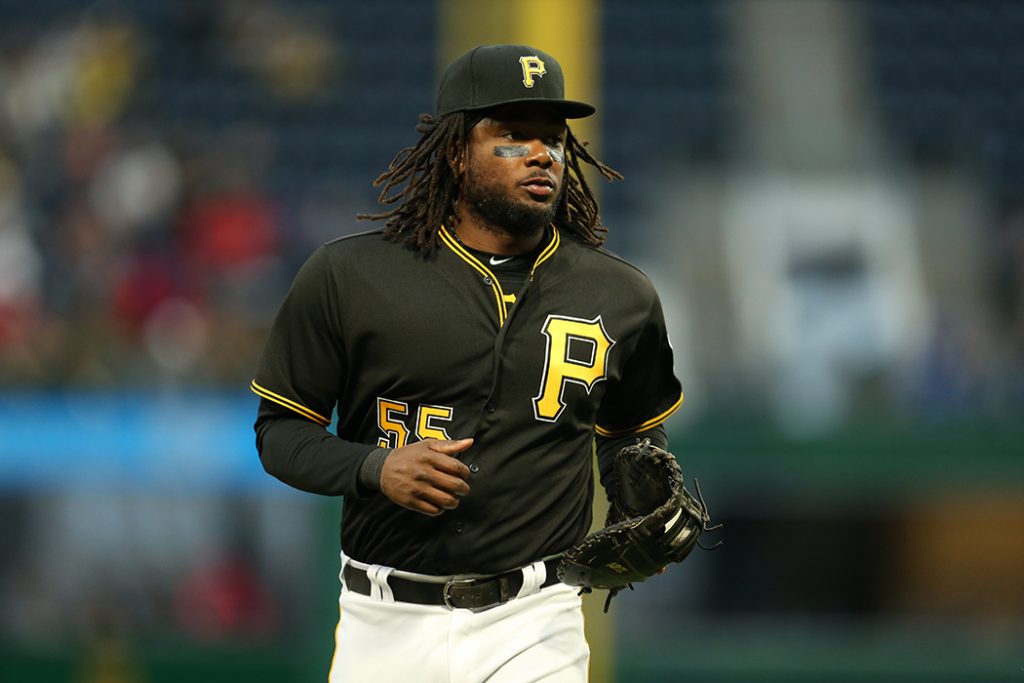 Youth Pittsburgh Pirates Josh Bell Majestic White Home Official