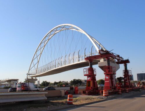 Northaven Trail Bridge completed after weekend construction