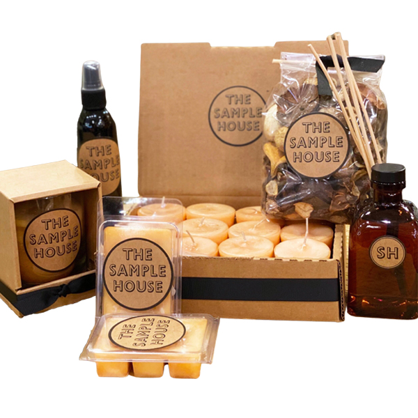 Collection offers candles, room sprays and potpourri courtesy of The Sample House.