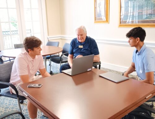 Staying in touch: St. Mark’s students educate seniors on tech