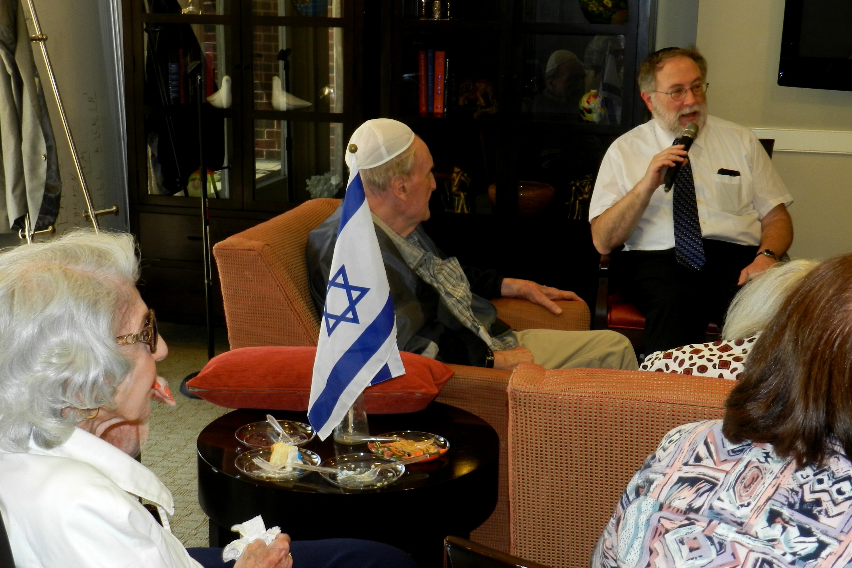 The Legacy Preston Hollow residents gather for Isreal Independence Day c...